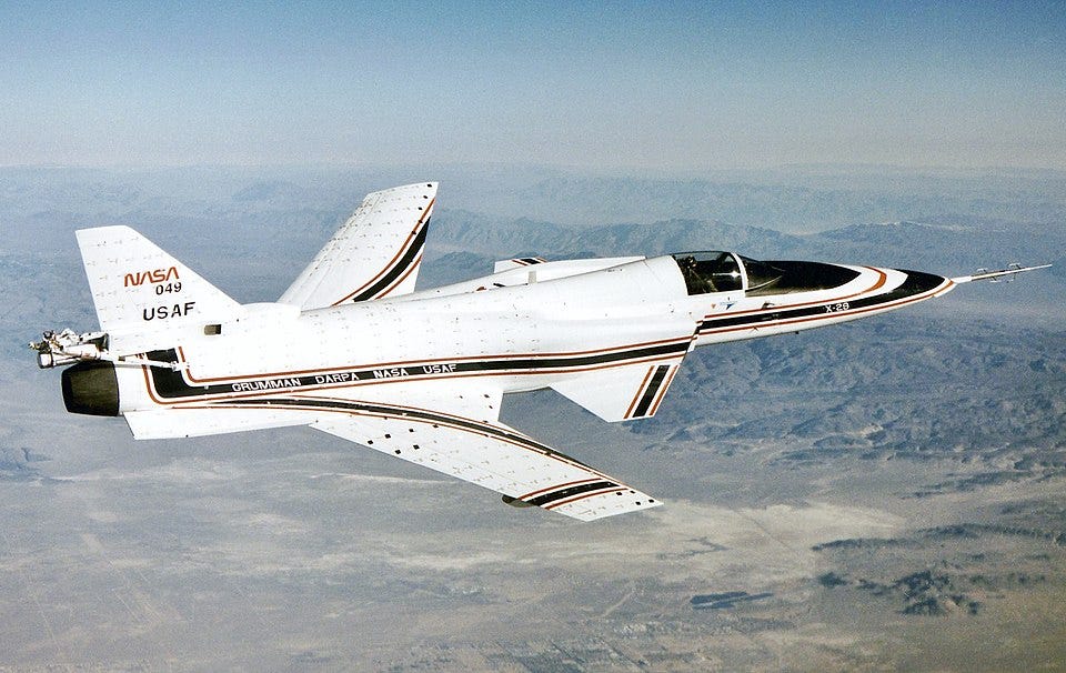 File:Grumman-X29-InFlight.jpg