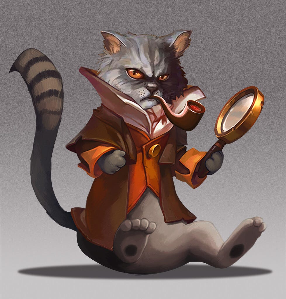 Andrey Pyankov - British cat detective