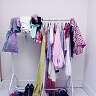 Packing for holiday.