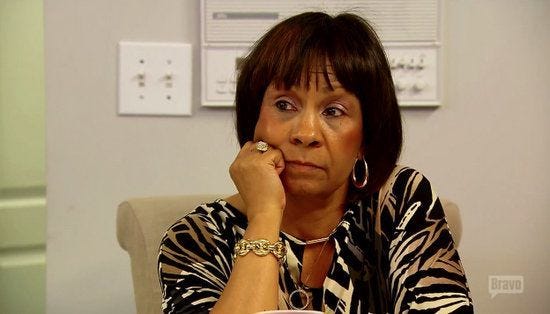 mama joyce with kandi on real housewives of atlanta todd apology 2015 mama joyce with kandi on real housewives of atlanta todd apology 2015