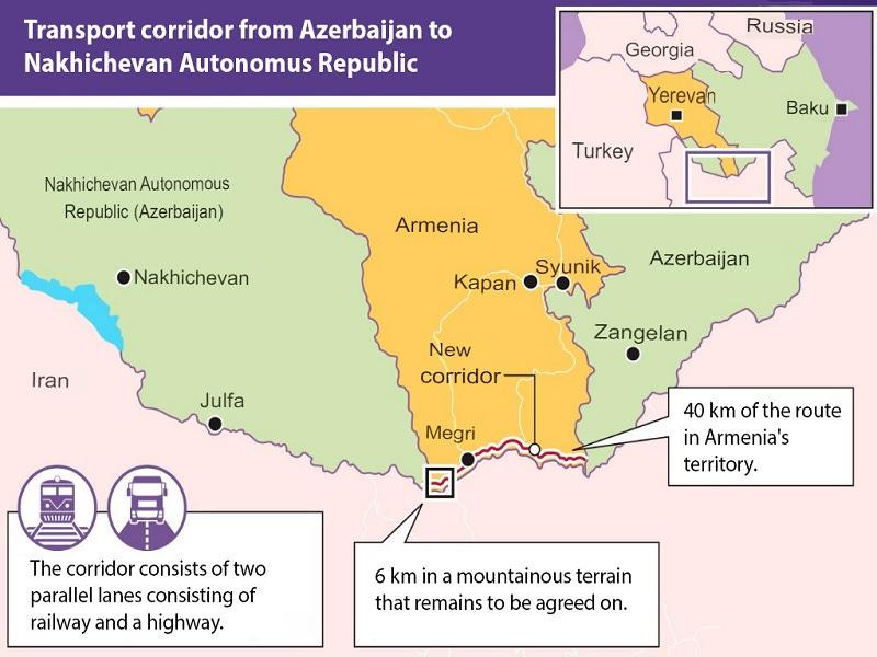 r/MapPorn - In partnership with Armenia, the US is going to be in control of a corridor that would connect the two parts of Azerbaijan. This corridor would border Iran. r/MapPorn - In partnership with Armenia, the US is going to be in control of a corridor that would connect the two parts of Azerbaijan. This corridor would border Iran.