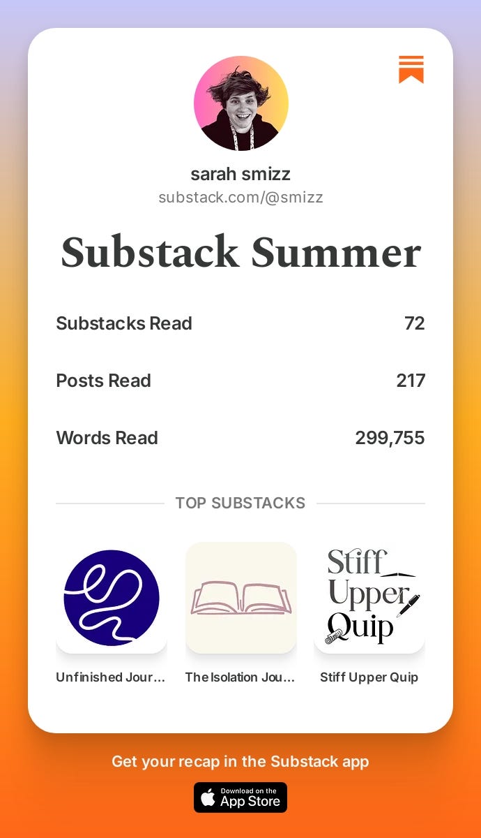 Substack Summer Substack Summer
