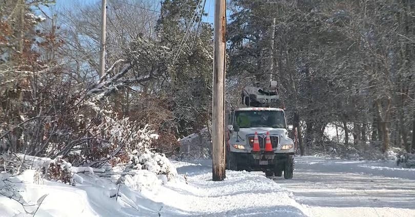 Many power outage repairs may need to wait until morning