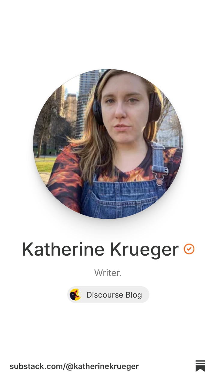 Katherine Krueger | Substack