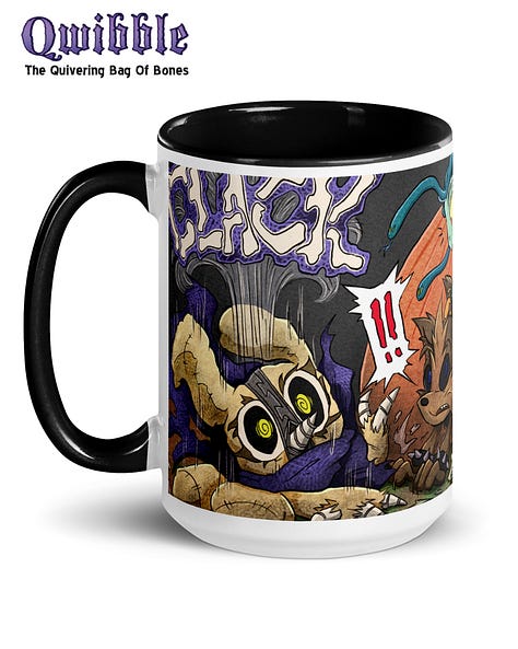 Qwibble Halloween Mugs