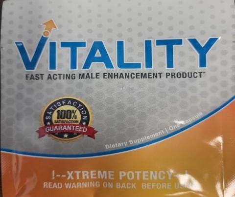 Image 1: Front label panel Vitality , 1 capsule Image 1: Front label panel Vitality , 1 capsule