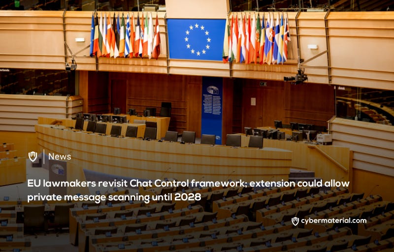 EU Extends Chat Control Rules to 2028