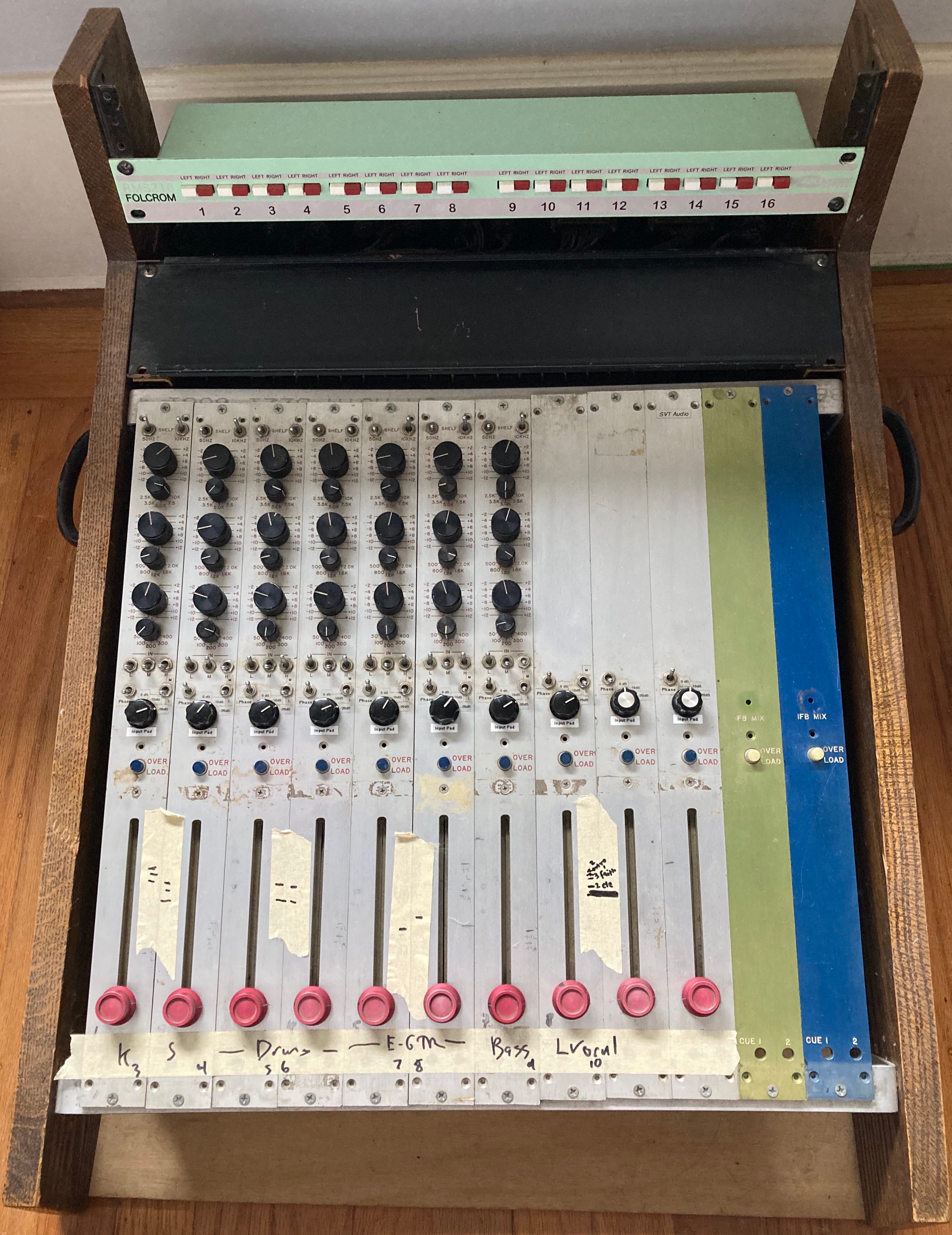 Small Consoles from SpectraSonics and Studer and some remote