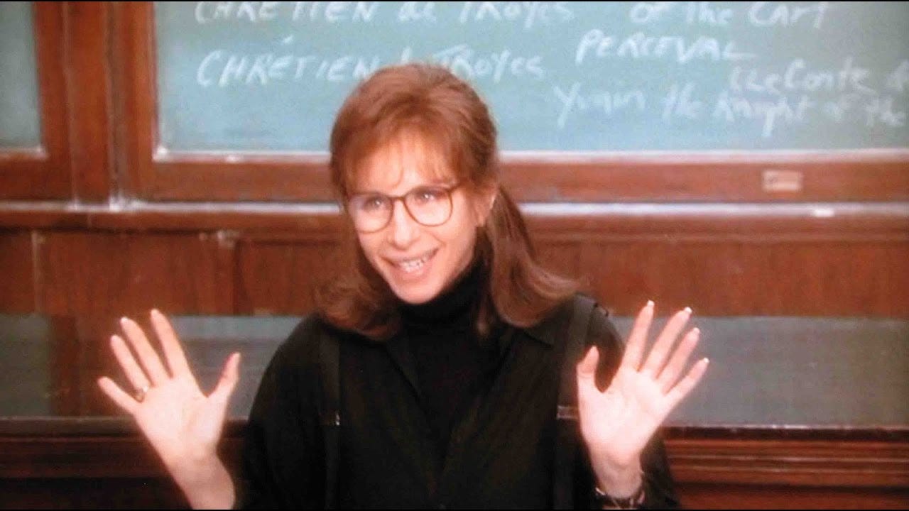 What is Love? : PhD Lecture ~ Barbra Streisand (The Mirror has Two Faces,  1996)