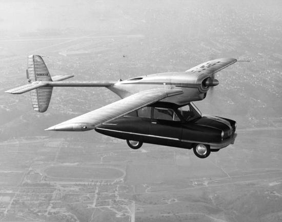 The Convair Model 116/118, a flying car prototype which managed 66 test  flights as a prototype but never made it into mass production | The Vintage  News