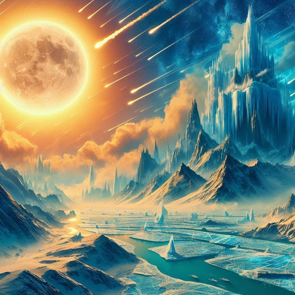 O enfraquecimento do escudo no campo magnético terrestre da Terra.