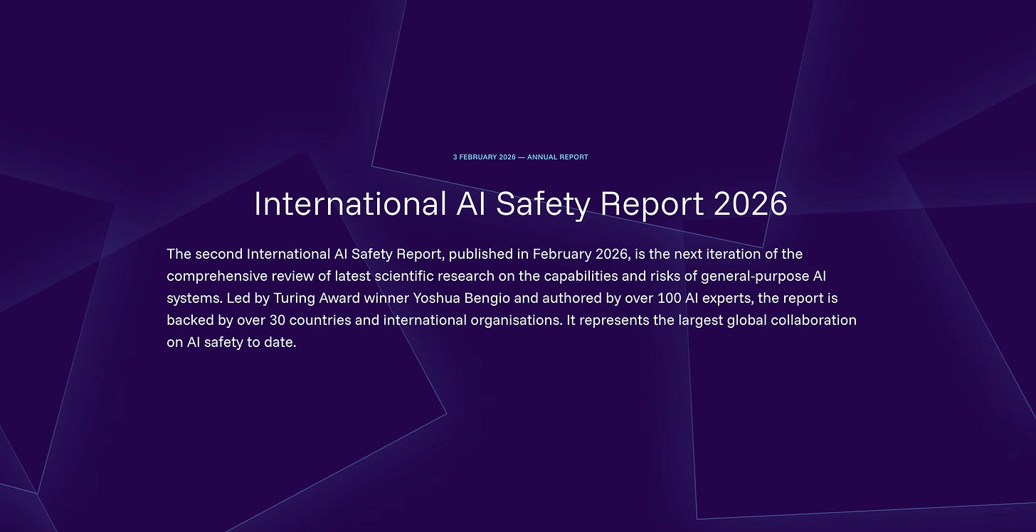 Internal AI Safety Report 2026 Internal AI Safety Report 2026