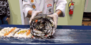 sushi roll GIF sushi roll GIF