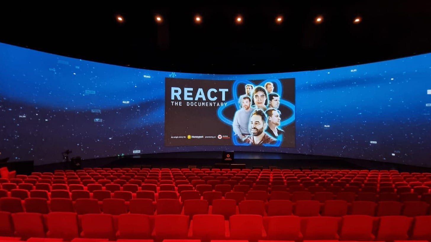 Before curtains-up at Theater Amsterdam