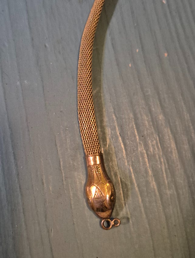 snake necklace