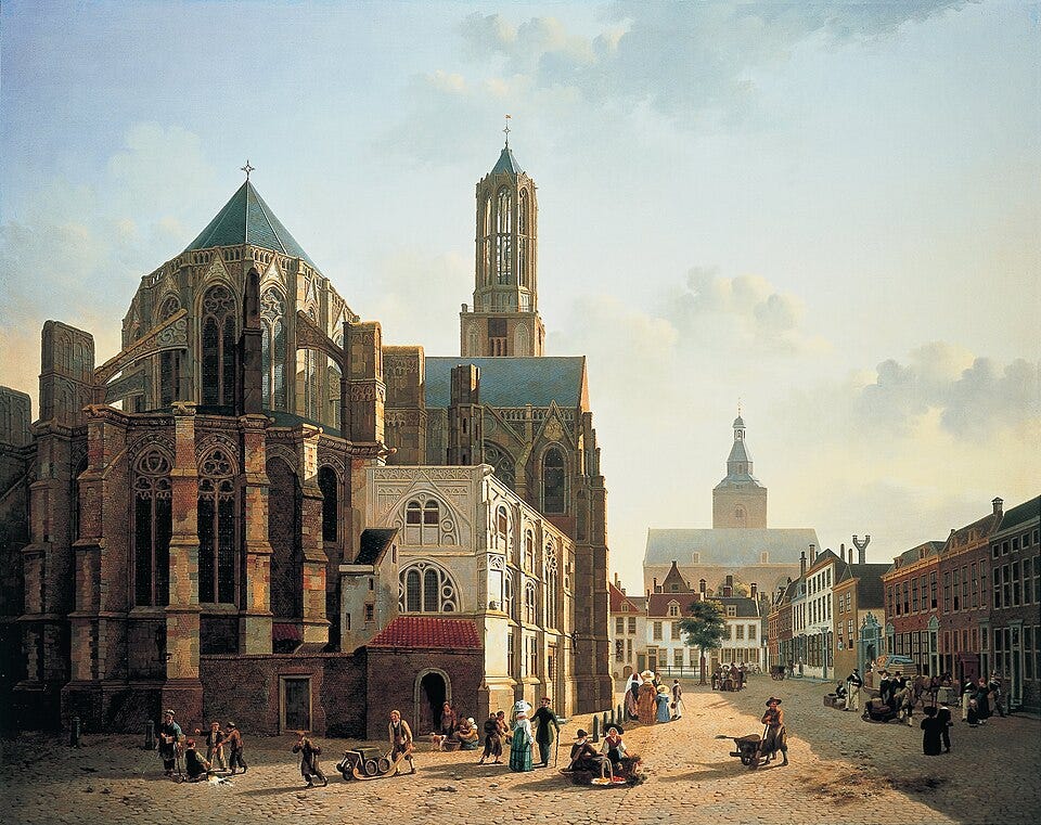 File:Jan Hendrik Verheyen - View of the choir and tower of Utrecht Cathedral - Google Art Project.jpg