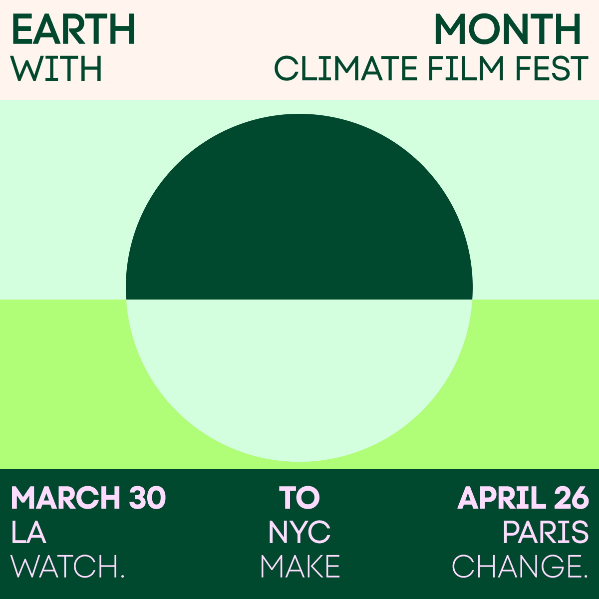Earth Month with CFF