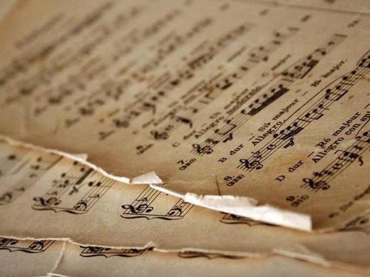 Pin by Nourankl on Wintersong | Music aesthetic, Old sheet music, Music