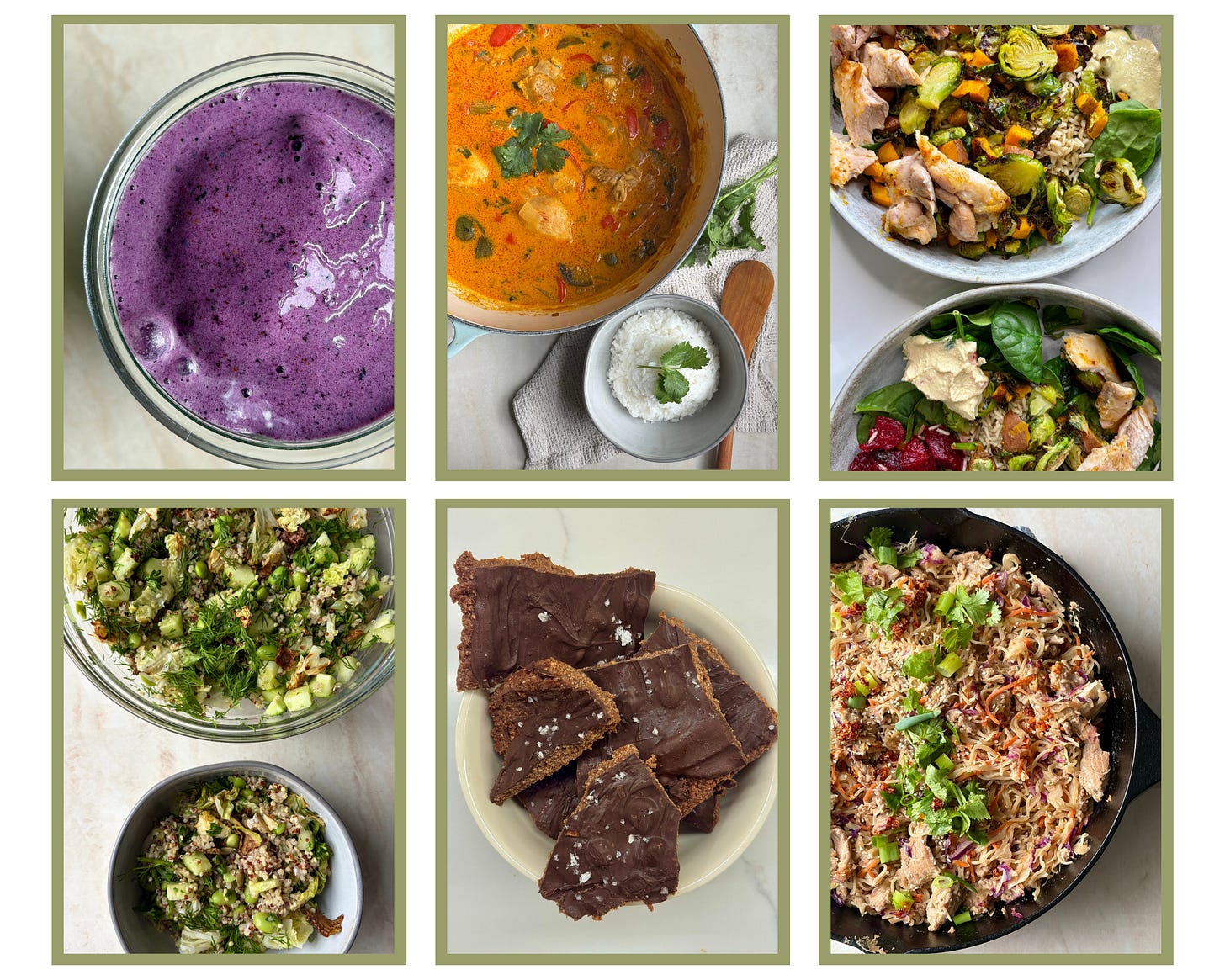 A week of plant-forward meals - v.73