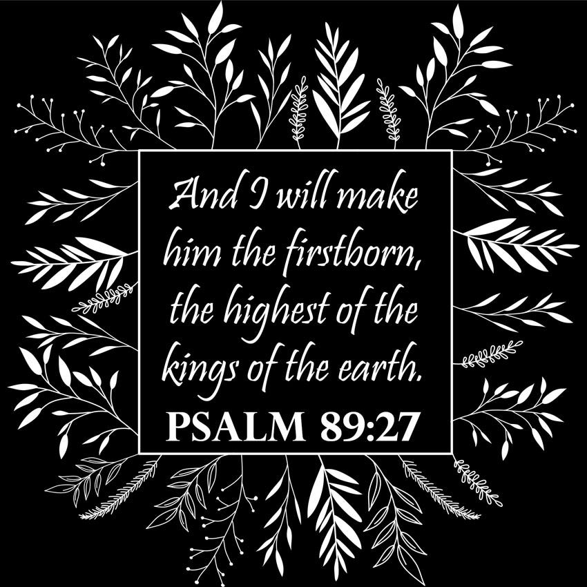 Psalm 89:27