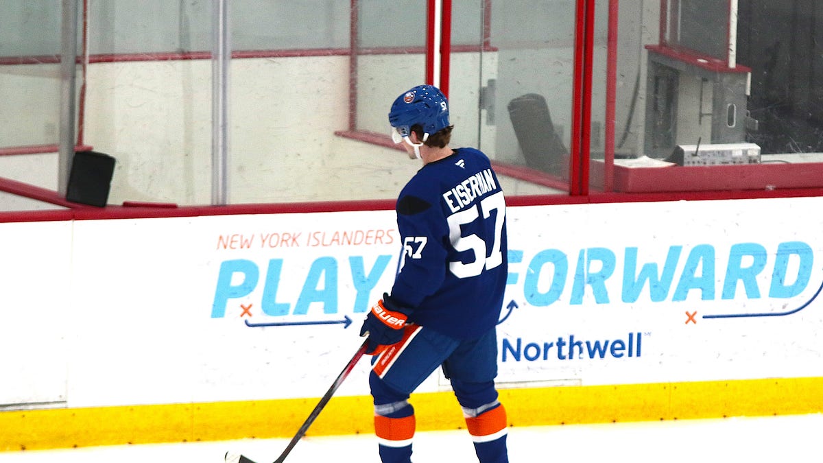 The Islanders' 20th overall pick in 2024 sat down for an exclusive interview during development camp.