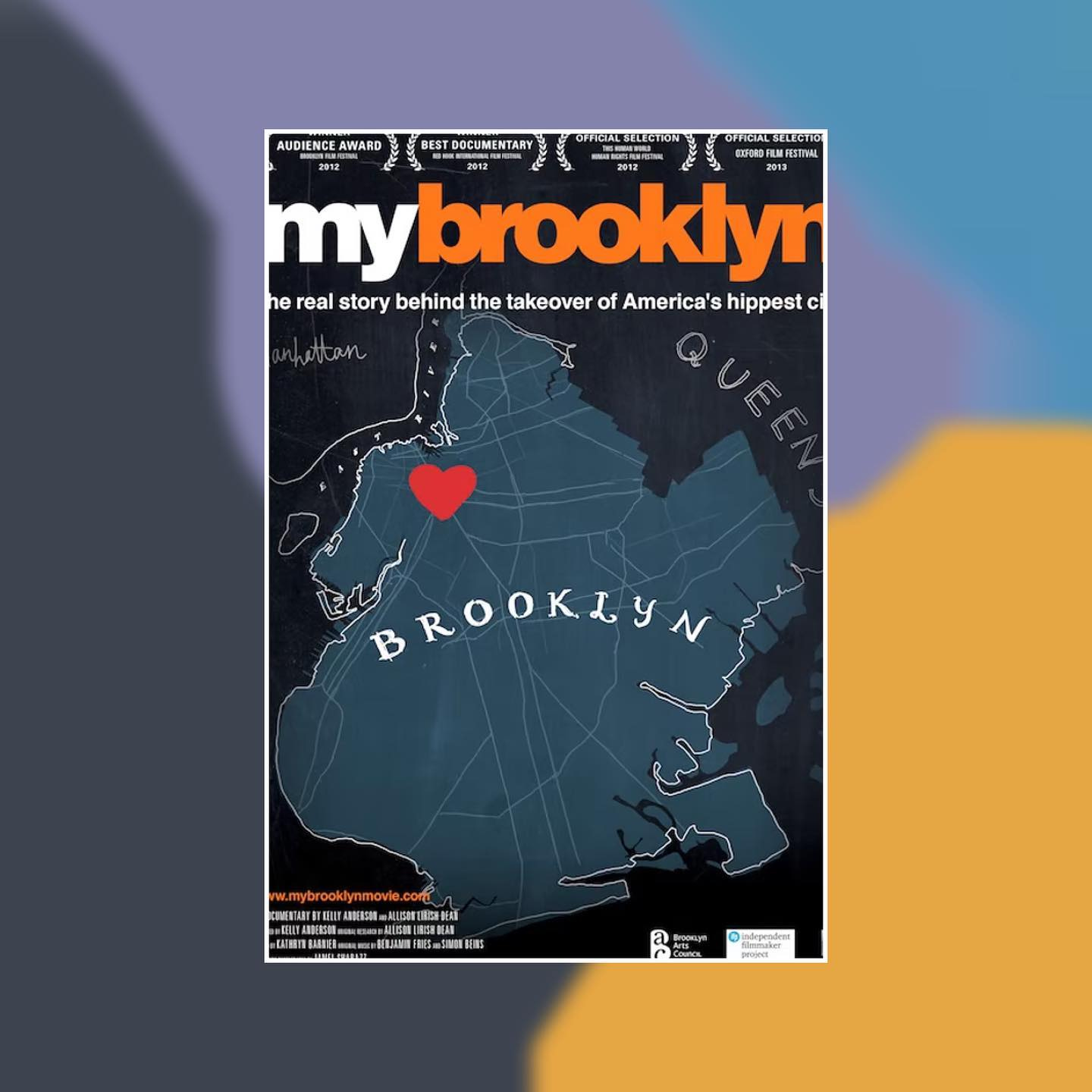 Movie poster of My Brooklyn