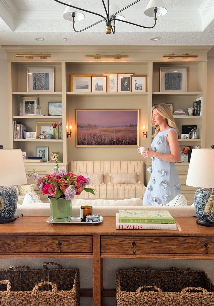 built-in bookshelves for living room 