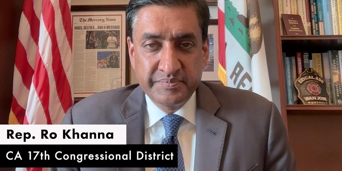Catching Up With Ro Khanna