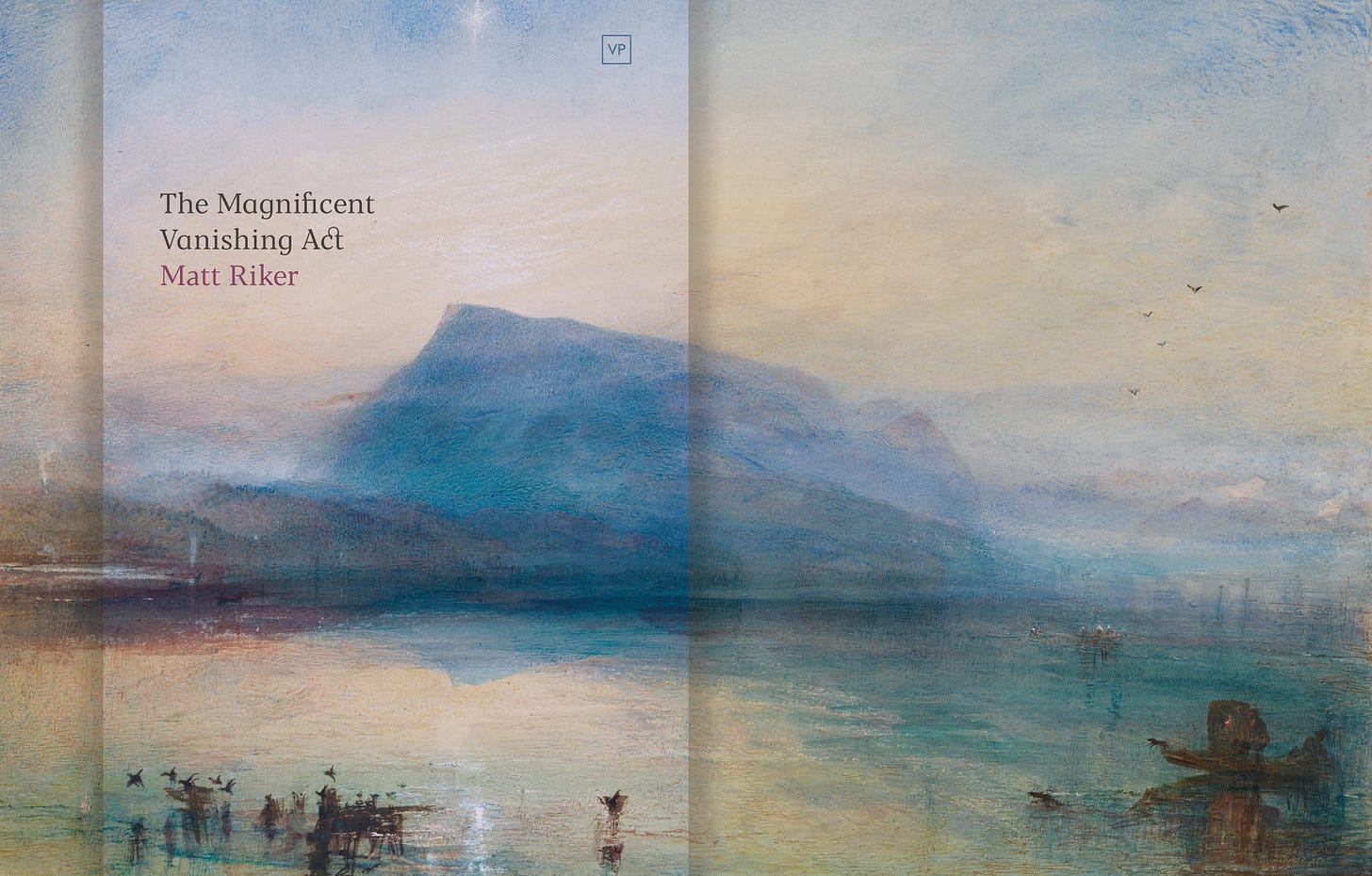 Matt's book, on top of Turner's Blue Rigi