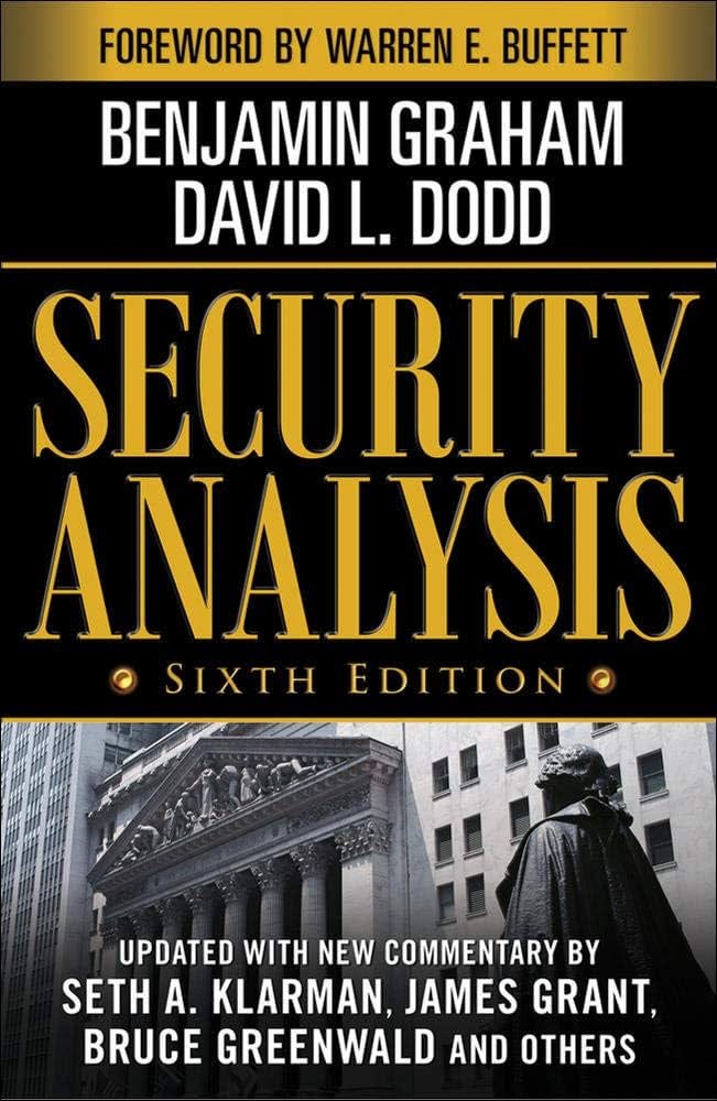 Amazon.fr - Security Analysis: Principles and Technique - Graham, Benjamin, Graham, Benjamin, Dodd, David - Livres Amazon.fr - Security Analysis: Principles and Technique - Graham, Benjamin, Graham, Benjamin, Dodd, David - Livres