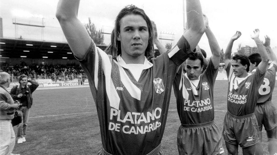 El álbum de fotos de Fernando Redondo en el CD Tenerife
