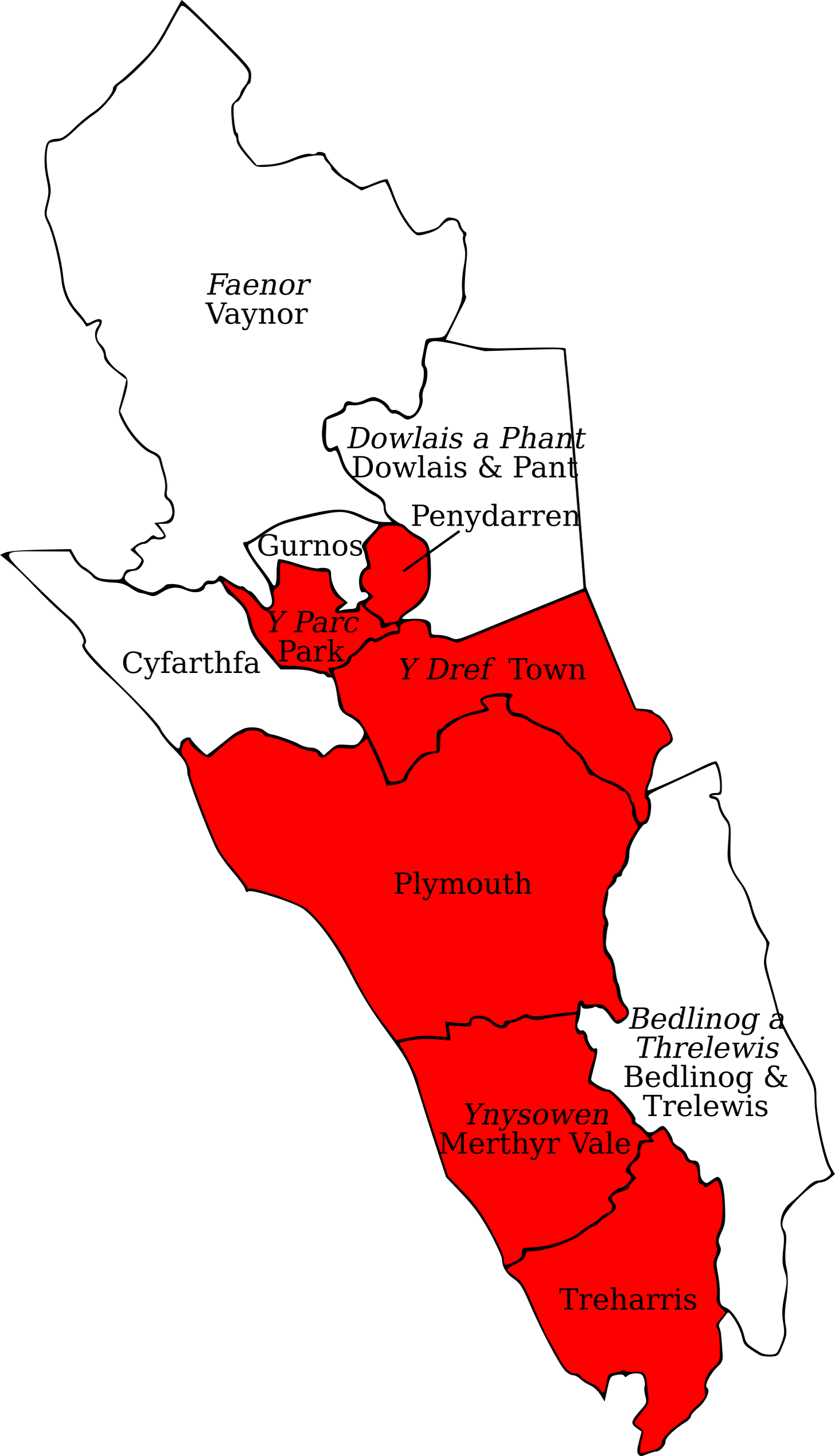 Merthyr Tudful, 2022