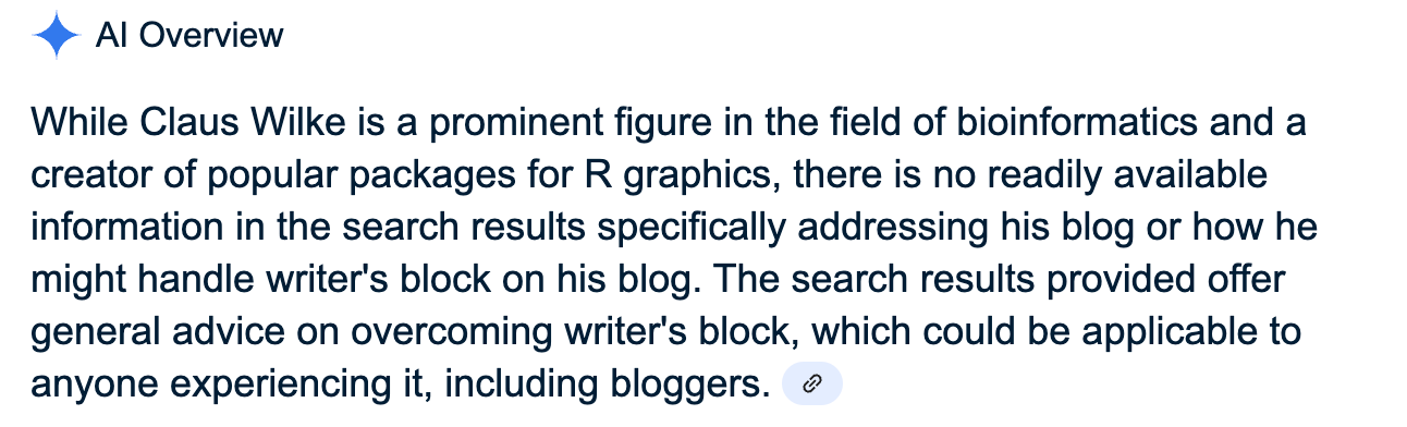 "I asked the AI" is not research