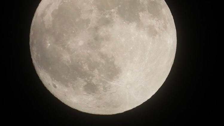 Flat Earth Full Moon
