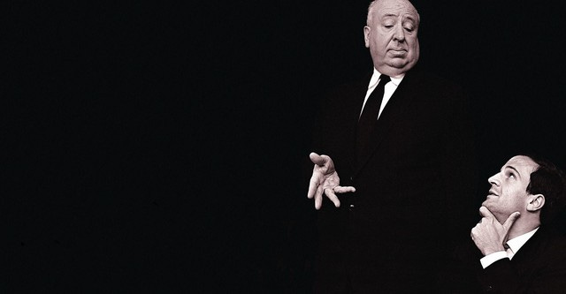 A promotional still from the 1966 publication of Hitchcock/Truffaut.