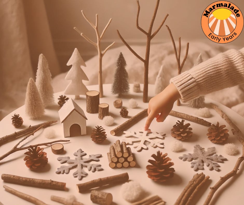 The Art of Loose Parts Play in Winter