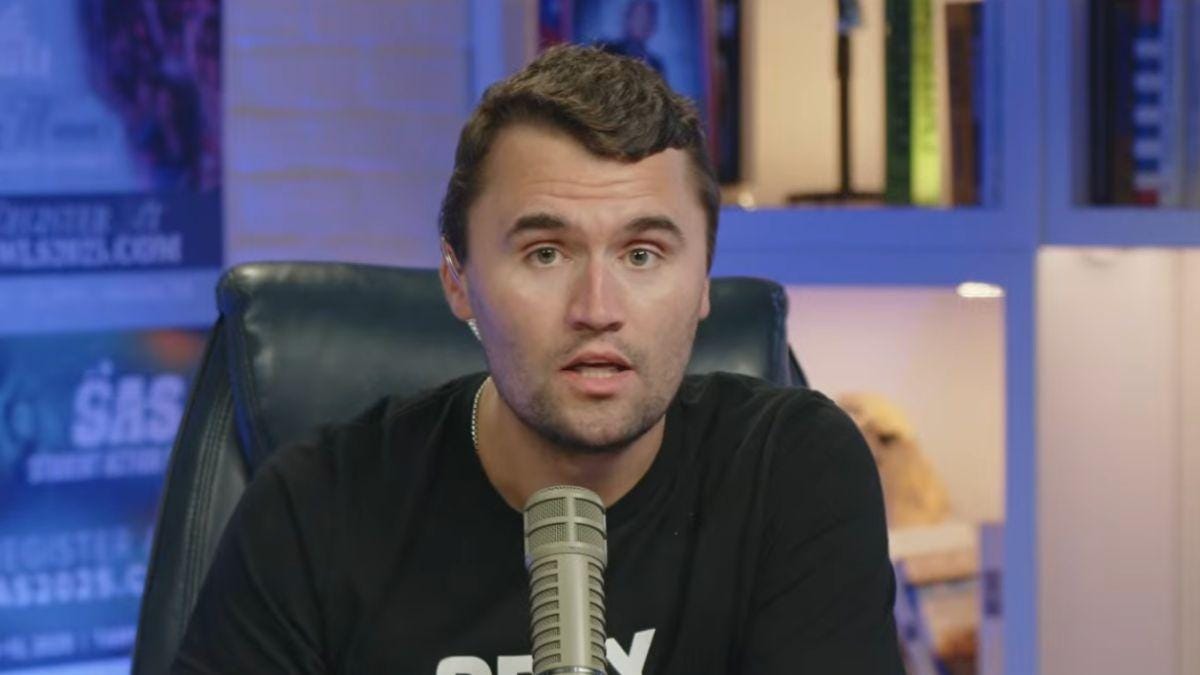 Photo of Charlie Kirk Photo of Charlie Kirk