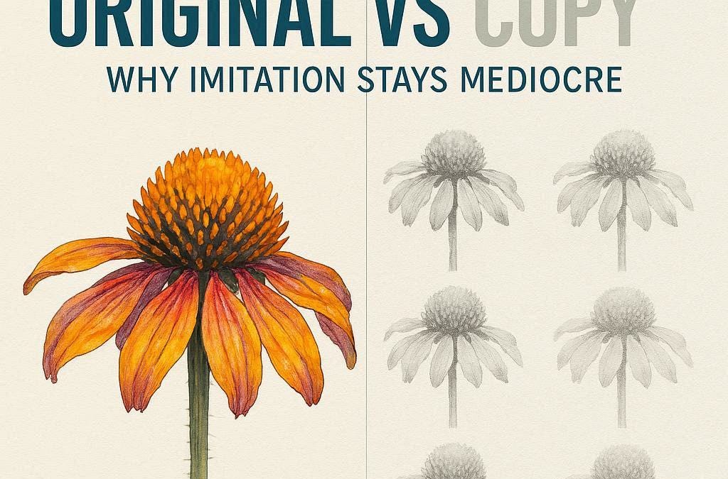 Imitable Image “Imitation is the sincerest form of flattery that mediocrity can pay to ...