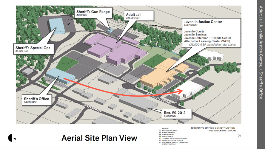 JJJ project Beasley Drive site plan rendering