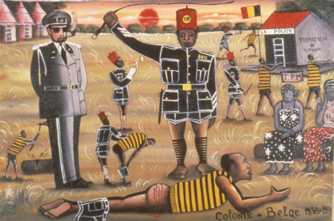 Figure 1. Tshibumba Kanda Matulu, Colonie belge, Lubumbashi (DRC), 1974,...  | Oxford Research Encyclopedia of African History
