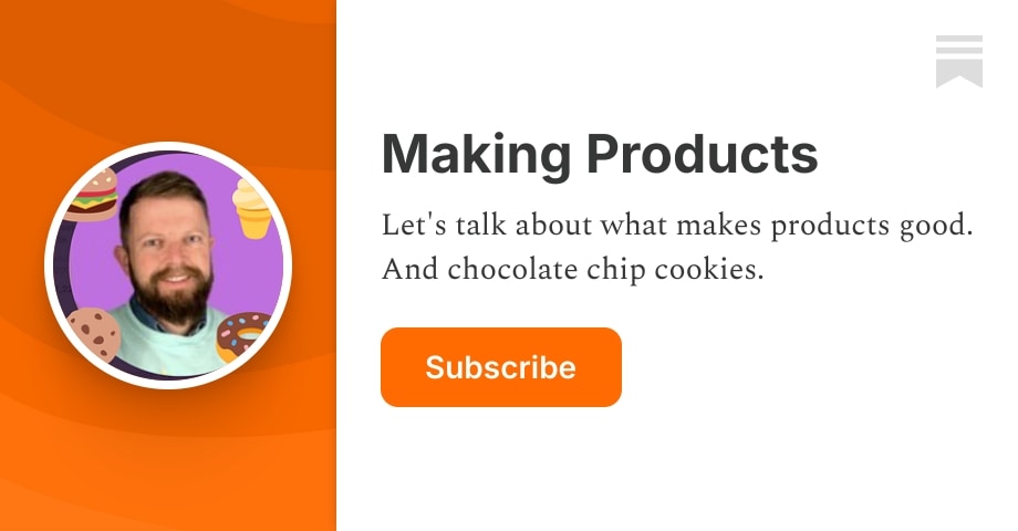 Making Products | Josh Dance | Substack