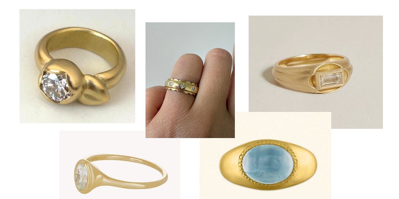 how i picked out my engagement ring