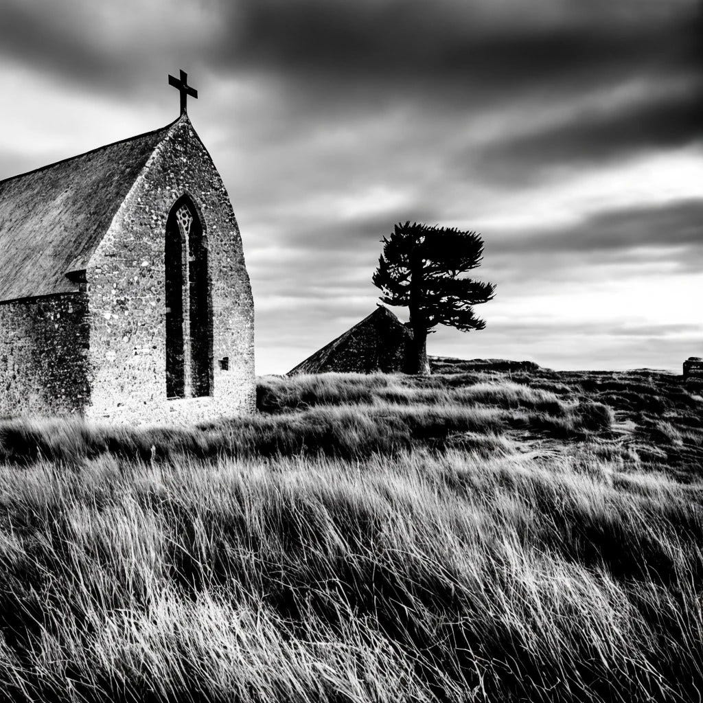 Derelict church England 