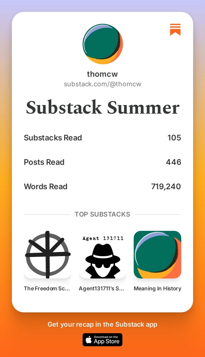 Substack Summer Substack Summer