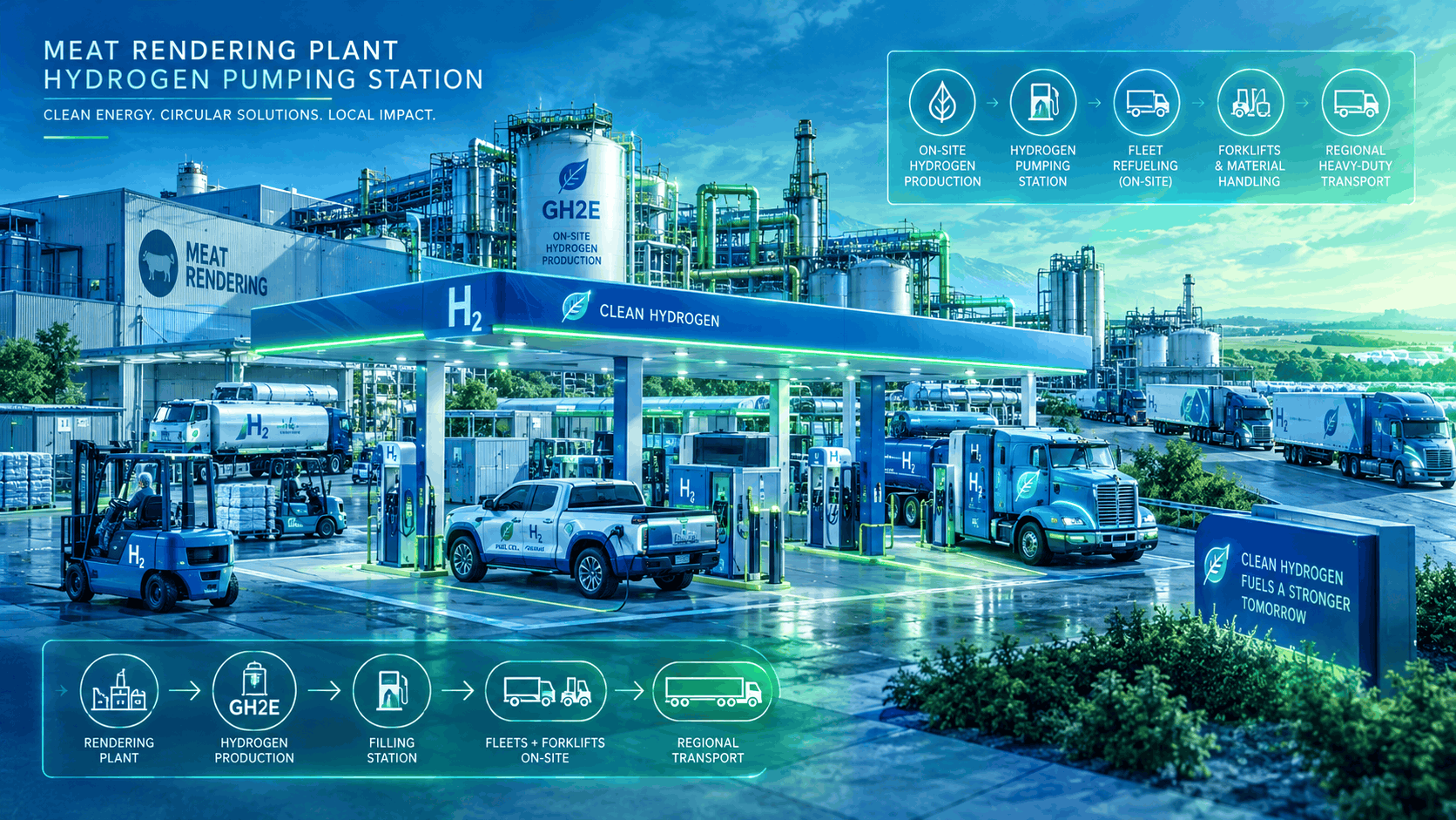 Who Buys the Hydrogen at the Fence Line?