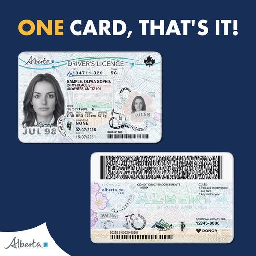 One Card. One Person...