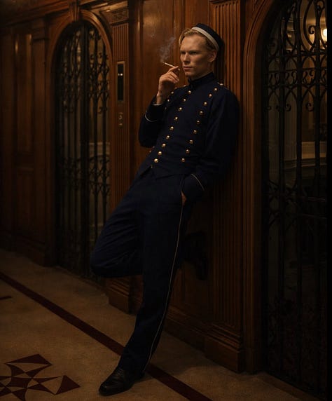Titanic game characters come to life.