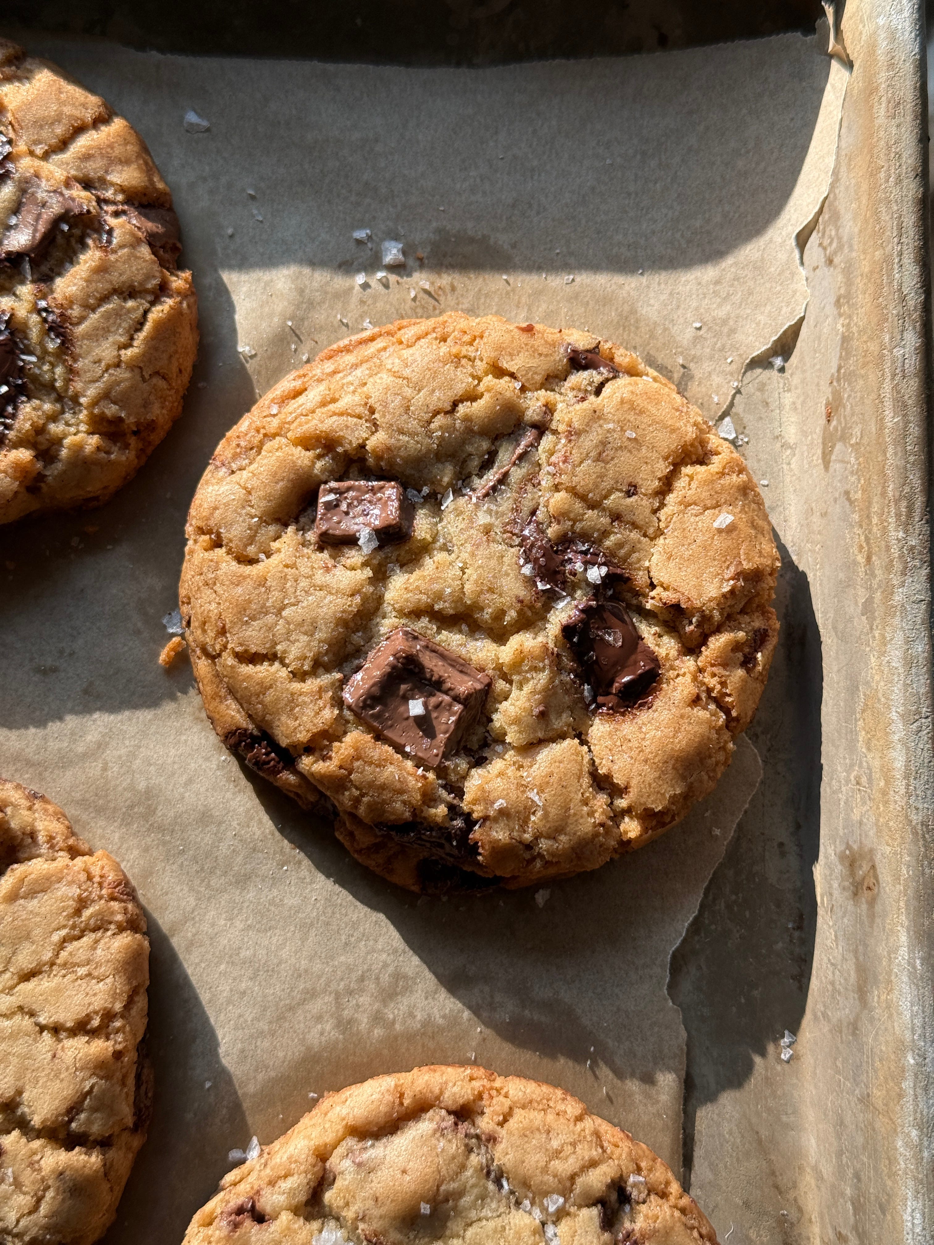 Thick & Chewy Chocolate Chip Cookies - Nea Arentzen