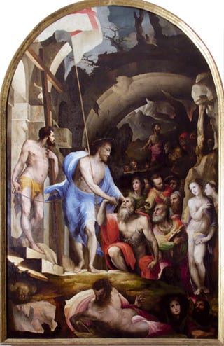 Descent into Limbo by Domenico Beccafumi Descent into Limbo by Domenico Beccafumi