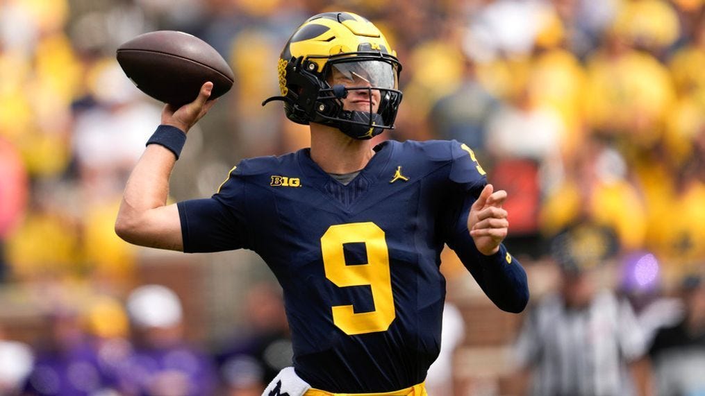 J.J. McCarthy leads No. 2 Michigan over East Carolina 30-3 | WWMT